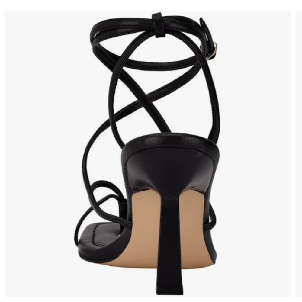 Guess Leeba Strappy Dress Sandals Black - Picture 2 of 5